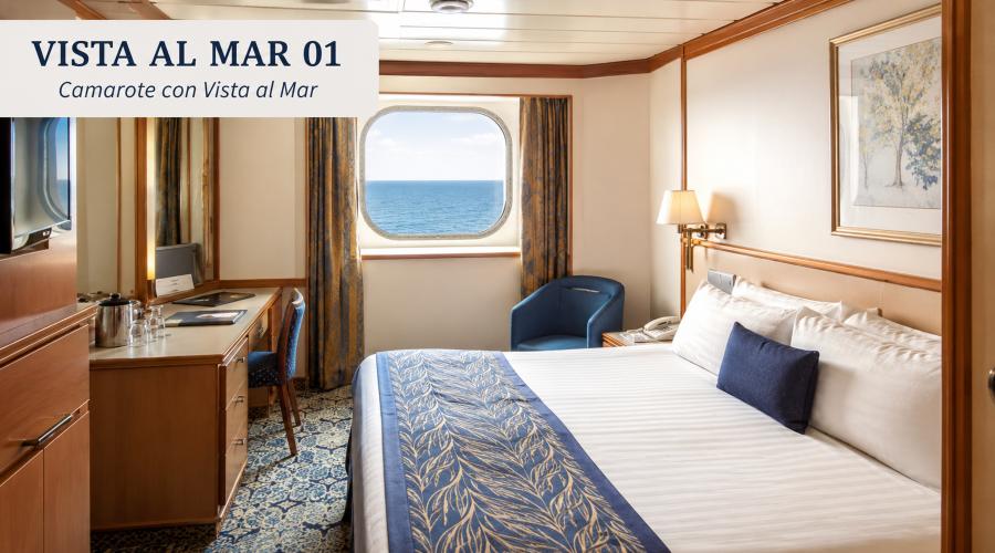 Camarote clásico con vista al mar en Grandeur of the Seas